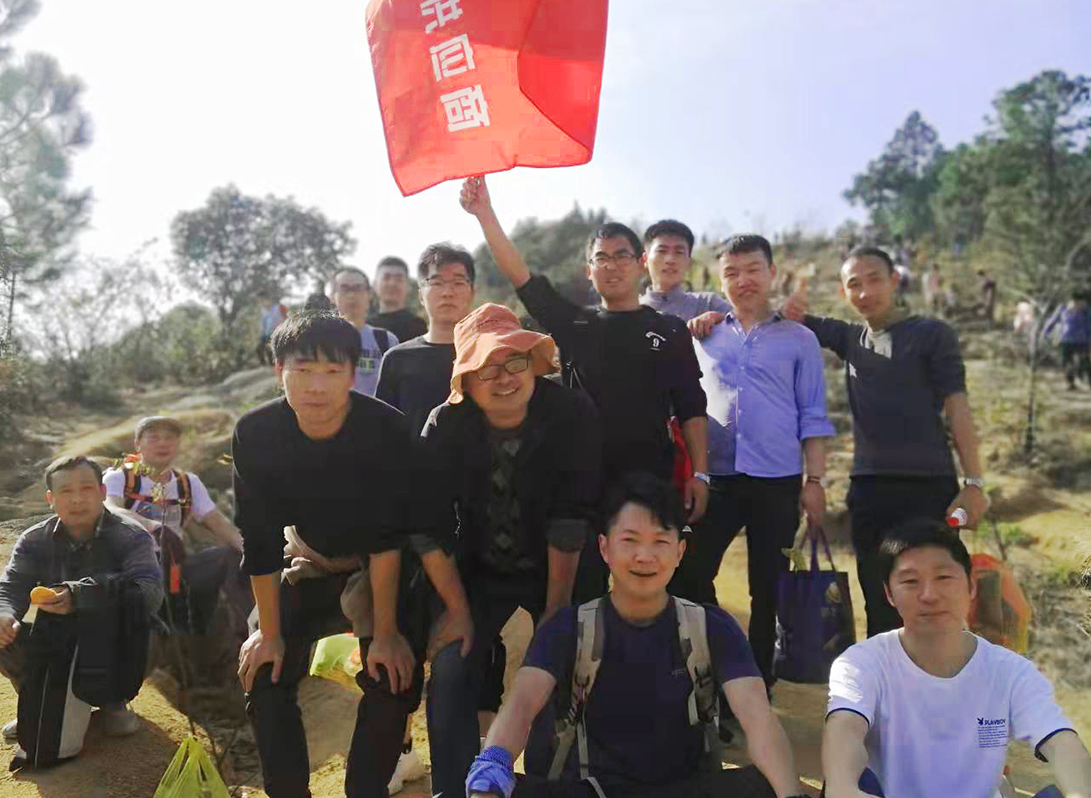 技術部靈白線徒步合影1 技術部靈白線徒步合影1