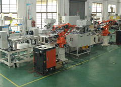 工業空調底板自動點焊生產線定制項目介紹