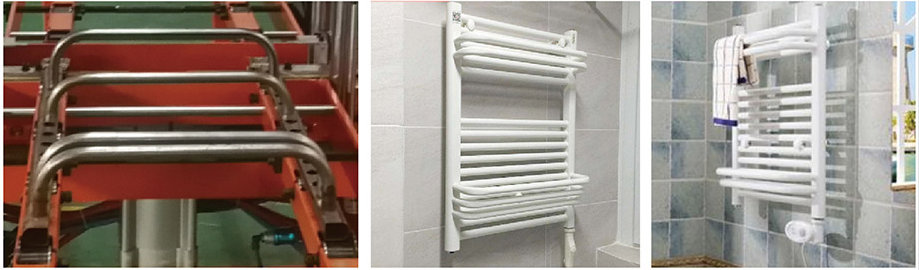 電熱毛巾架雙頭自動焊接機,暖氣片自動點焊機