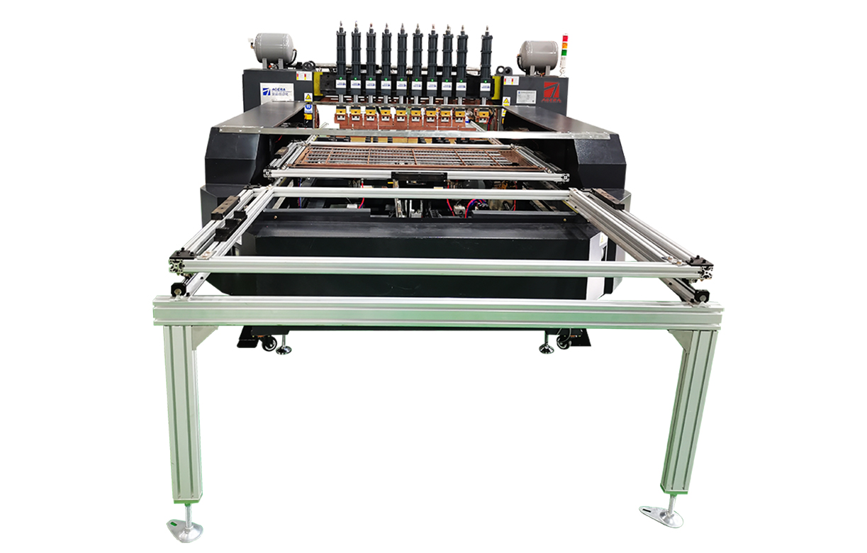 超市貨架背板線網多點排焊機