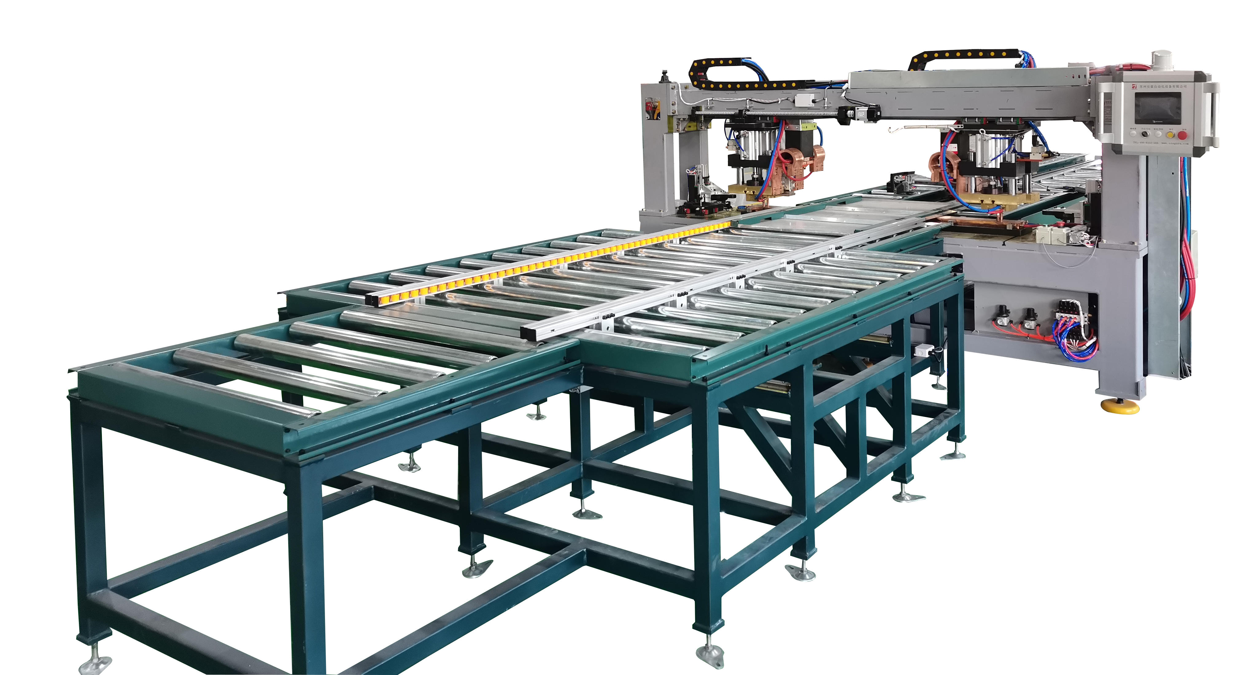 不銹鋼加強(qiáng)筋自動焊接線定制項目介紹 不銹鋼加強(qiáng)筋自動焊接線定制項目介紹