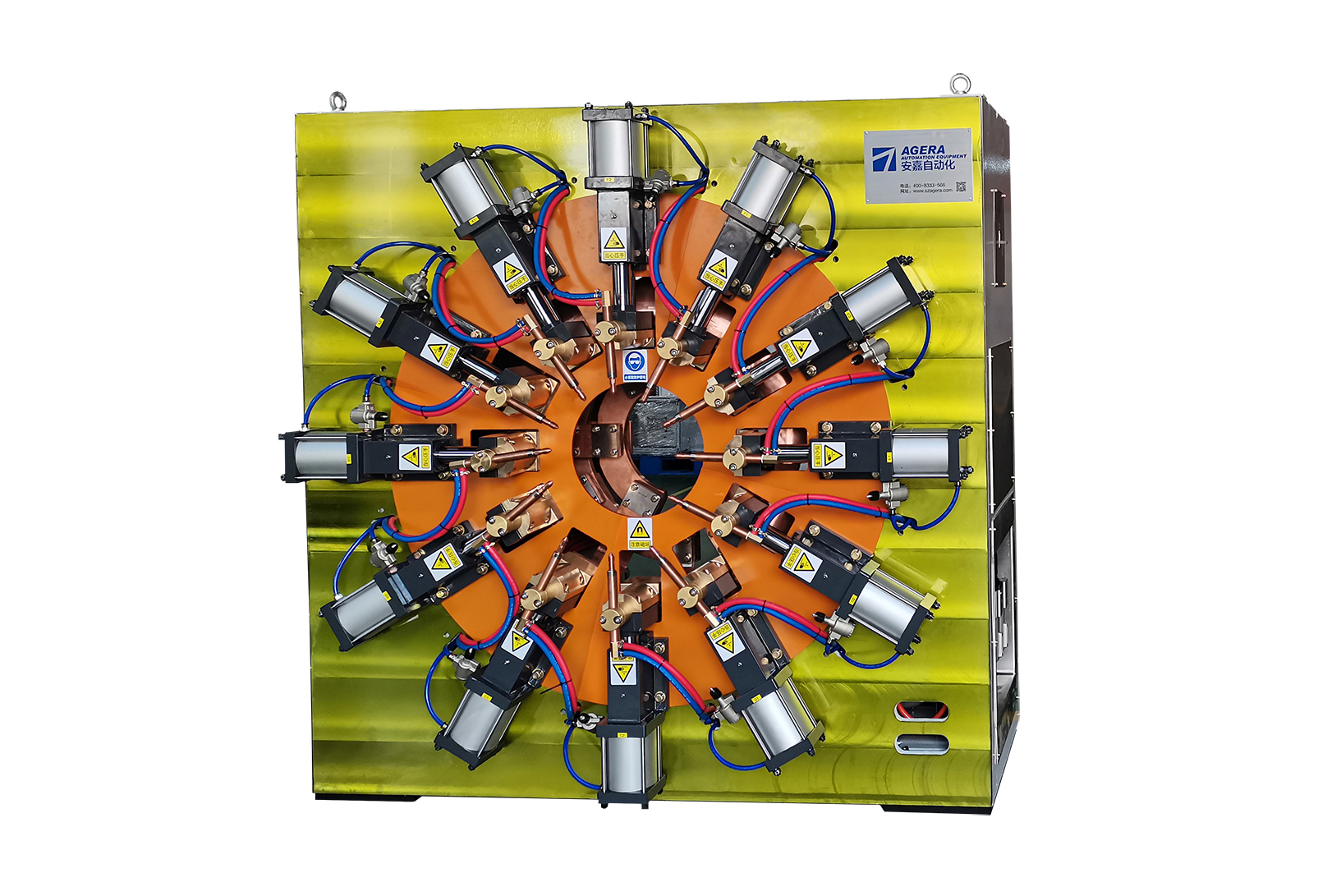 管樁套箍環形多頭點焊機項目介紹