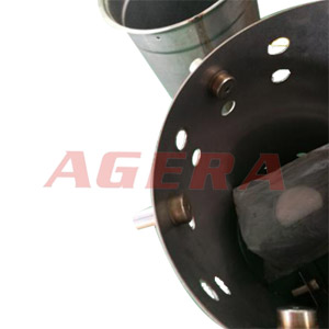 工程車輛柴油尾氣感應桶環凸焊樣品