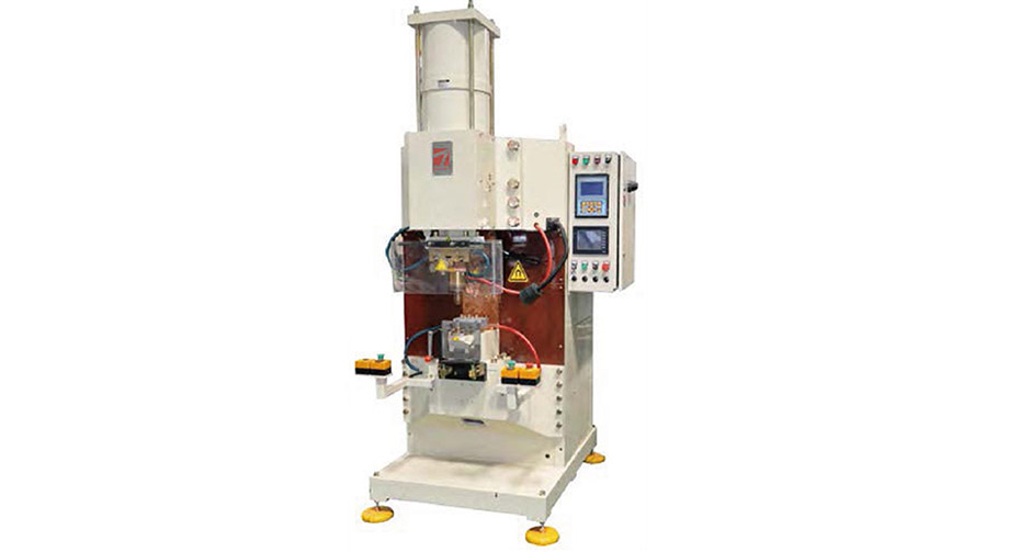 壓縮機吸氣管環凸焊機