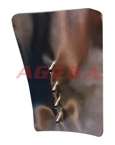 0.3mm不銹鋼螺栓凸焊樣品