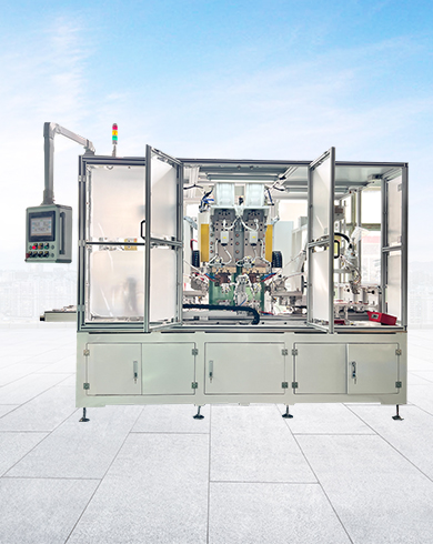 汽車球銷連桿雙頭自動焊接工作站