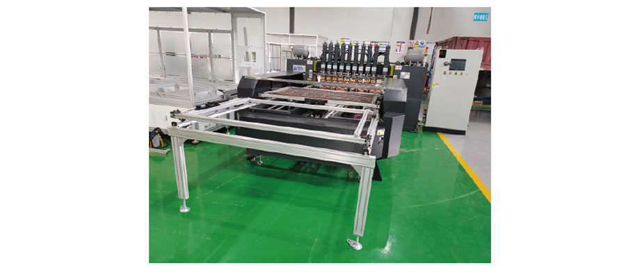 超市貨架背板線網多點排焊機